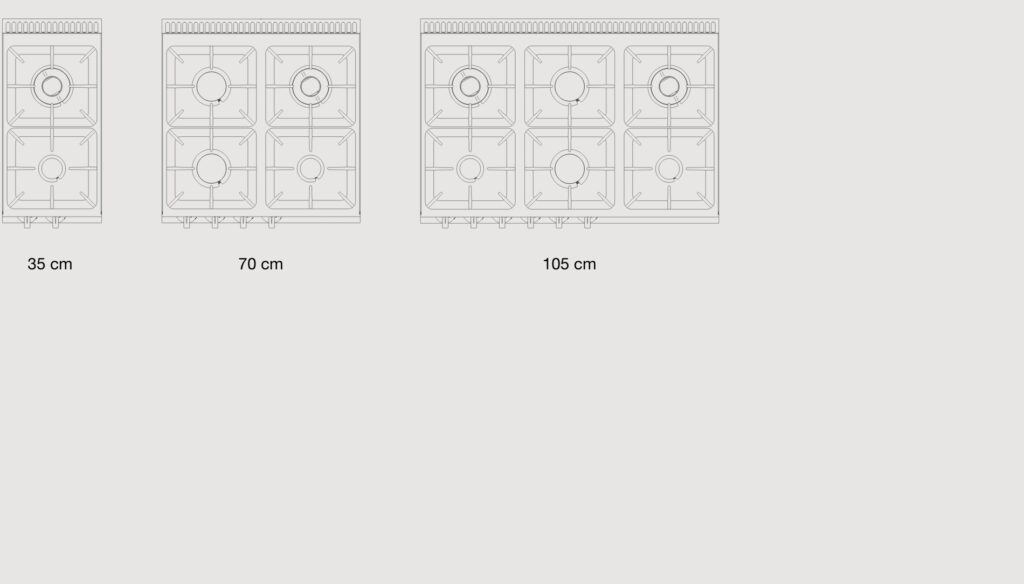 I moduli della cucina Tecno70