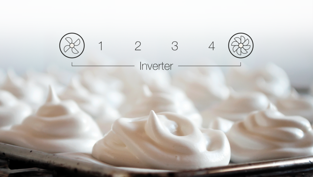 Meringhe con dettaglio inverter
