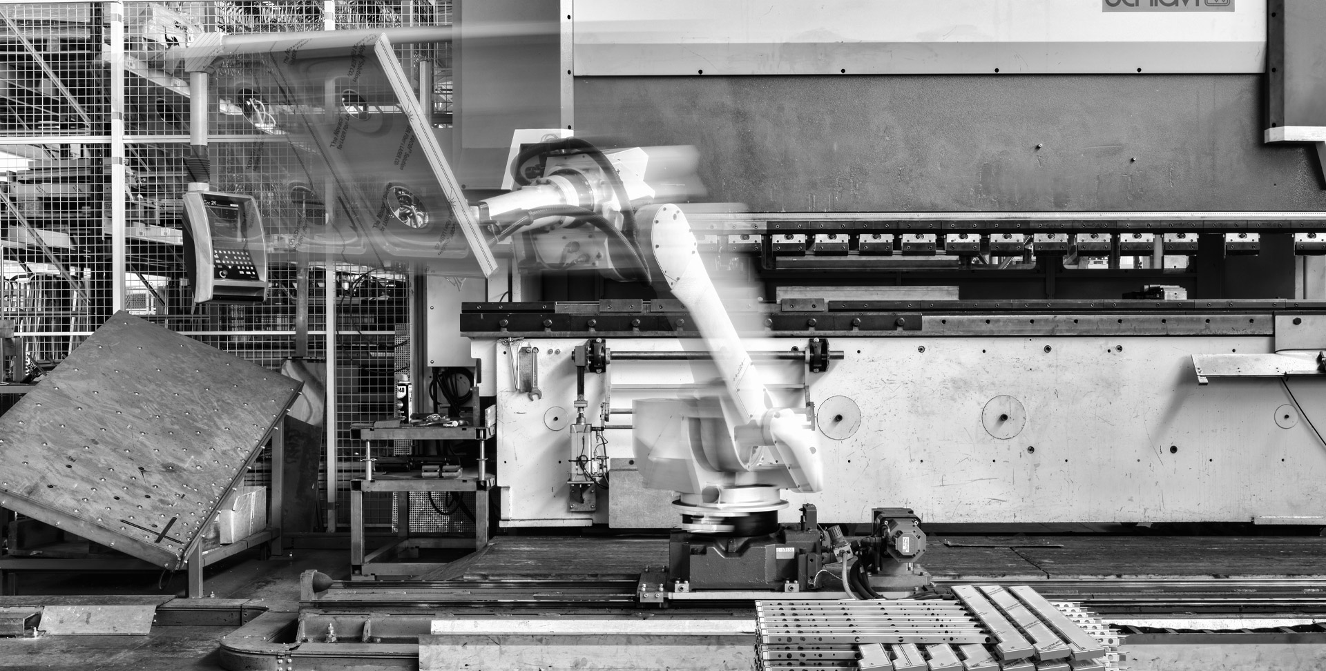 macchinario in funzione