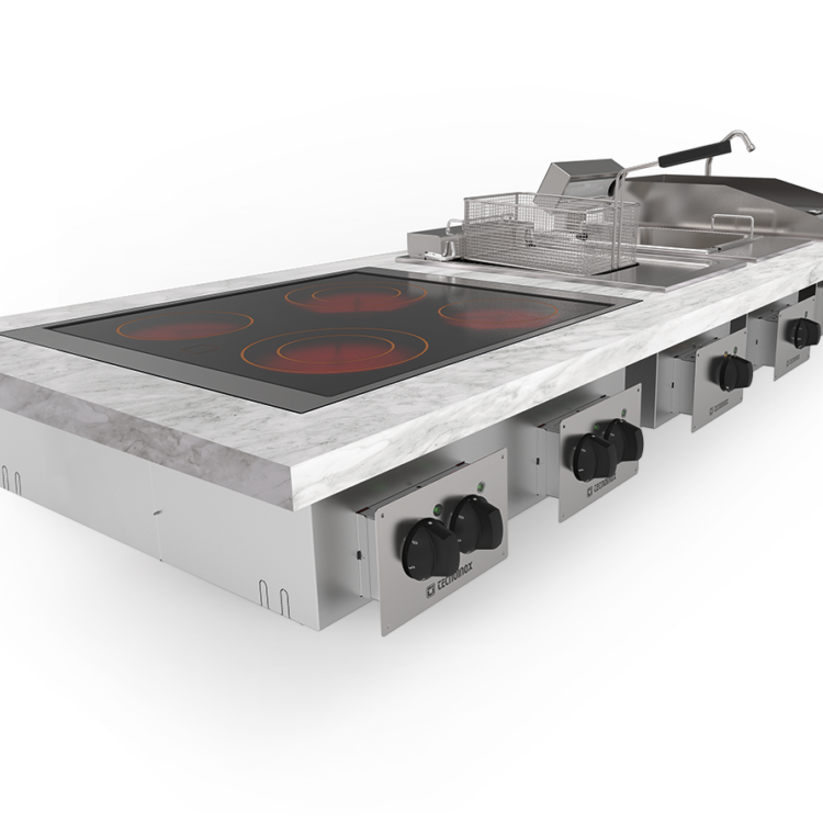 Immagine scontornata della cucina modulare Dropin