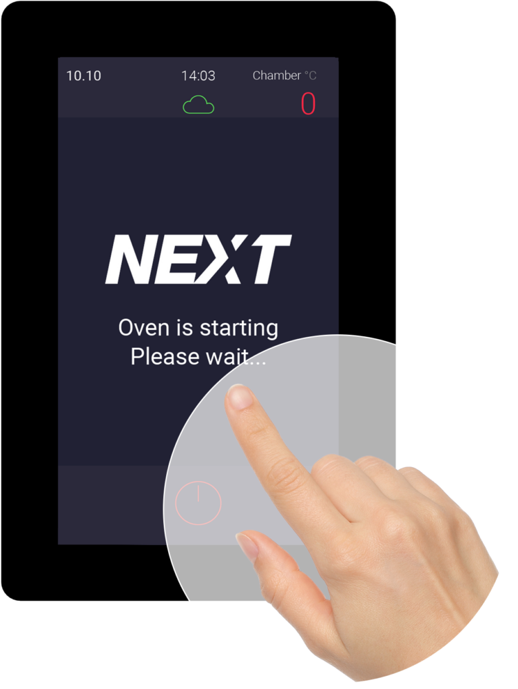 Tablet con interfaccia touch NEXT